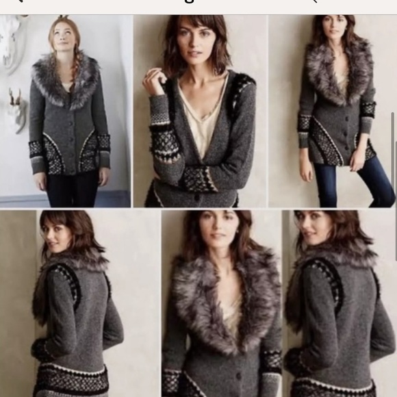 30-50%OFF BUNDLES! BUNDLE &SEND OFFER!  Anthropologie cardigan long sweater coat - Picture 12 of 13